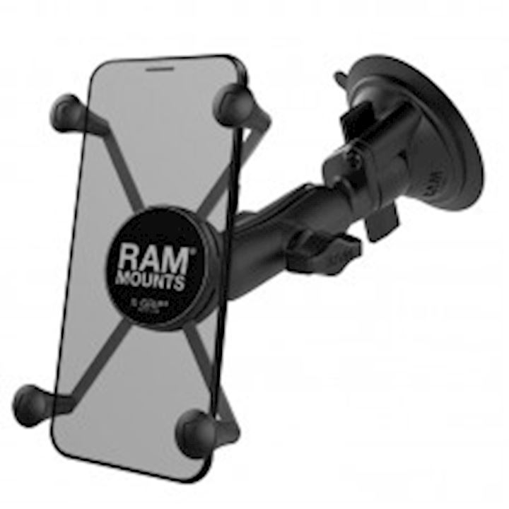 X-Grip® Large Phone Mount with Twist-Lock™ Suction Cup Base (RAM-B-166-UN10)
